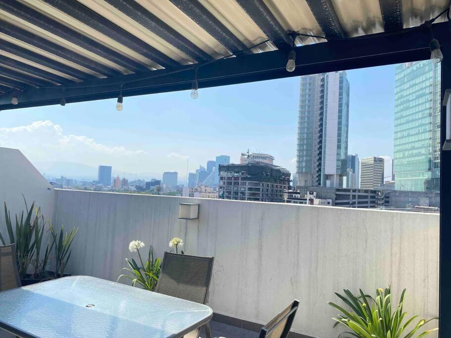 Downtown Depto Con Terraza Privada Apartment Ciudad de México Exterior foto